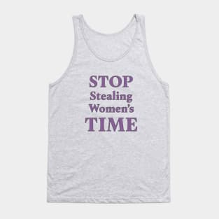 Stop Stealing Women's Time Tank Top